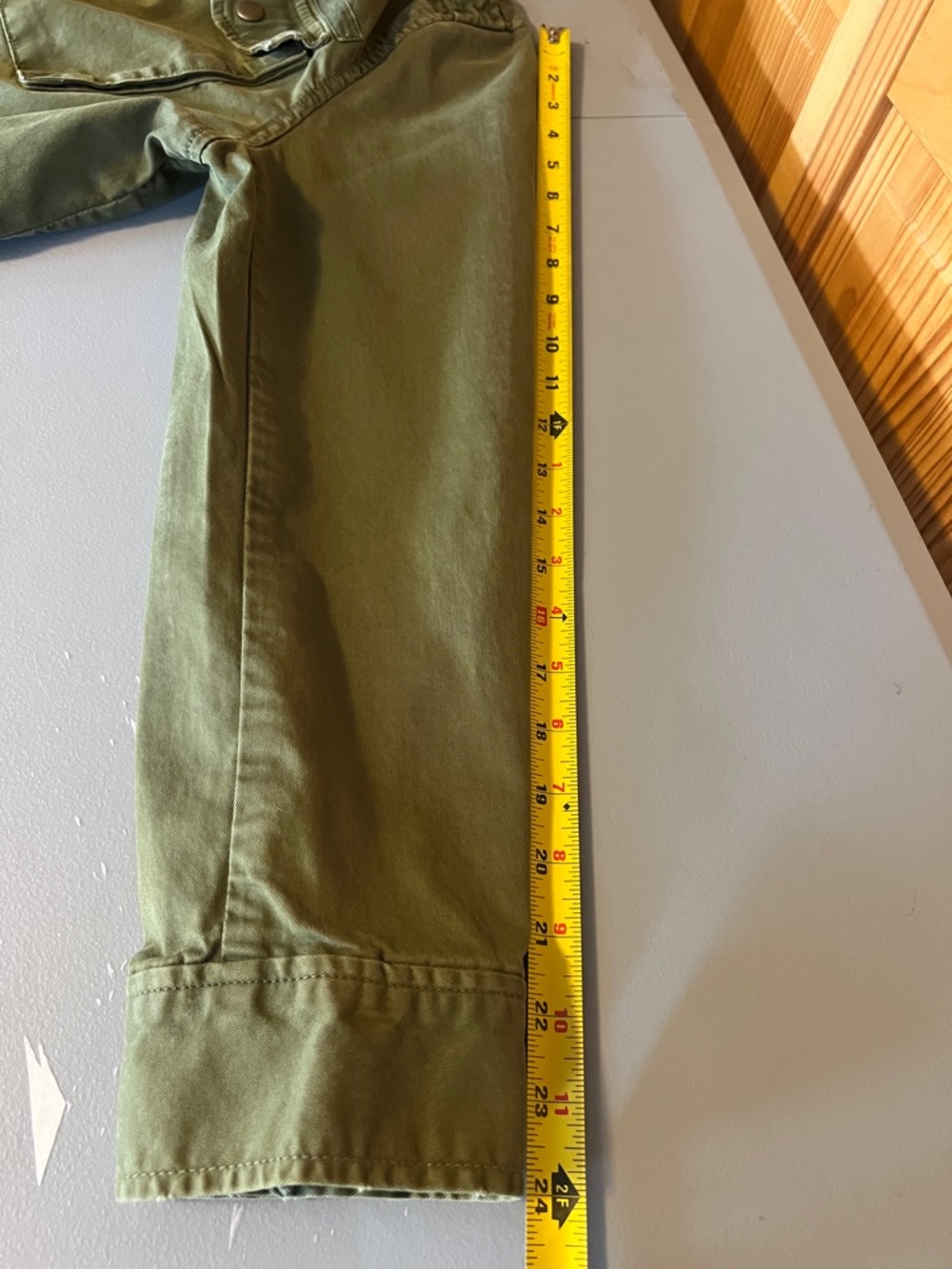 Gap Utility Jacket Distressed Womens size L - Picture 10 of 16